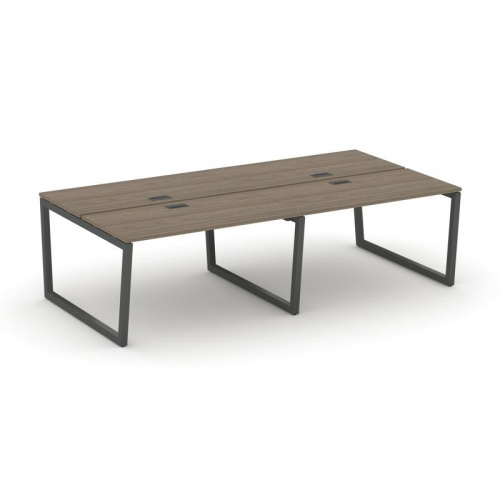 Style Project Рабочая станция 2-х сторон. SN-5T2.DRS-042 Акация Лорка/Металл Антрацит/Заглушка Пласт фото 25