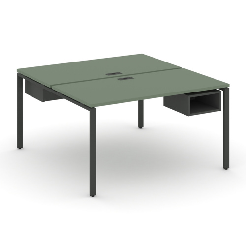 Бенч-система на 2 места с подвесными тумбами Concept CN.DRS-102