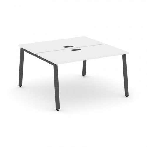 Style Project Рабочая станция 2-х сторон. SN-6A.DRS-001 Акация Лорка/Металл Белый 980*1232*750 фото 22