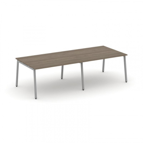 Style Project Стол переговорный SN-4A.SPRG-042.3 Белый/Металл Антрацит 2360*1180*750 фото 4