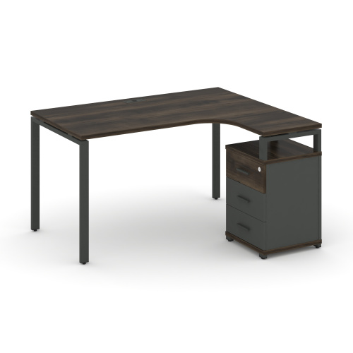 Стол эргономичный с опорной тумбой Concept CN.SA-305(R)