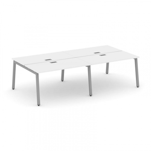 Style Project Рабочая станция 2-х сторон. SN-5A.DRS-032 Белый/Металл Антрацит 2360*1232*750 фото 12