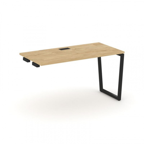 Style Project Стол-приставка к опор. элем. SN-4T2.OPRS-011 Акация Лорка/Металл Антрацит/Заглушка Пла