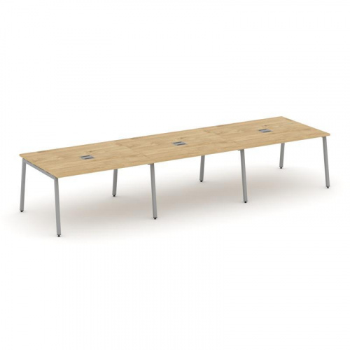 Style Project Стол переговорный SN-4A.SPRG-053 Антрацит/Металл Белый 4410*1180*750 фото 14