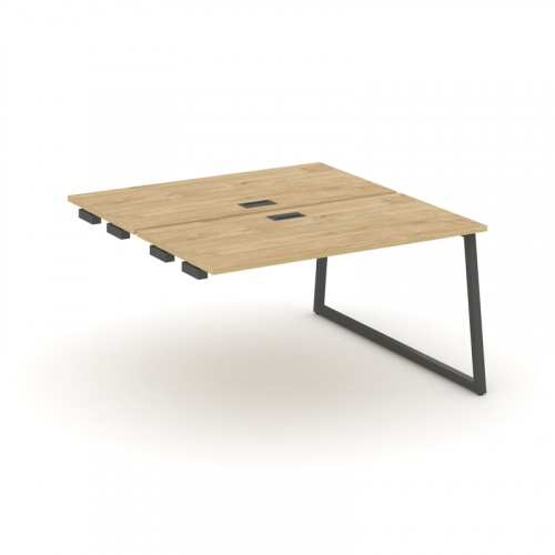 Style Project Стол-приставка к опор. элем. SN-4T1.DPRS-014 Акация Лорка/Металл Антрацит/Заглушка Пла фото 11