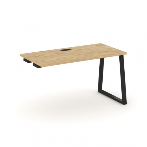 Style Project Стол-приставка к опор. элем. SN-6T1.OPRS-013 Акация Лорка/Металл Антрацит/Заглушка Пла