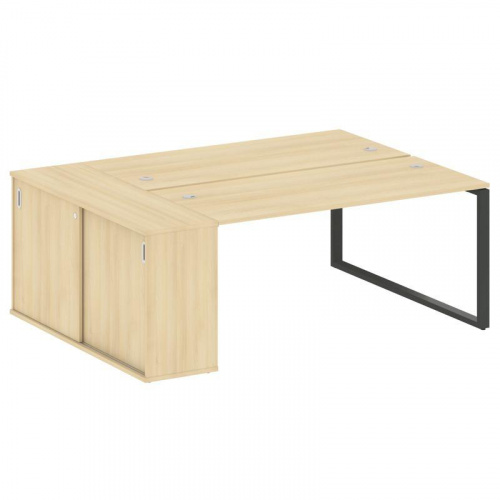 Бенч-система с шкафом-купе на О-обр. м/к Metal System БО.РС-СШК-1.4 фото 6