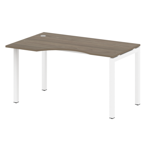 Стол криволинейный левый на П-обр. м/к Metal System Quattro 50БП.СА-2 (L) фото 3