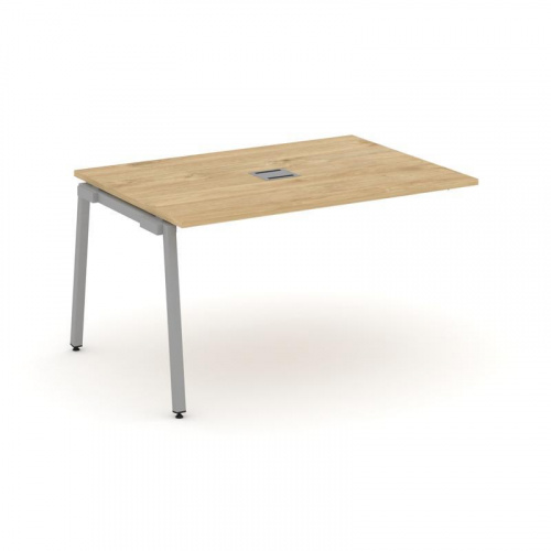 Style Project Проходной наб. элем. перег. стола SN-4A.NSPRG-002 Белый/Металл Белый 1180*980*750 фото 3