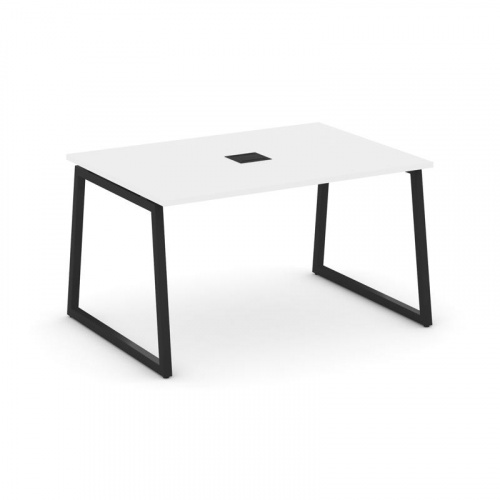 Style Project Стол переговорный SN-4T1.SPRG-004 Акация Лорка/Металл Антрацит/Заглушка Металл Антраци фото 4