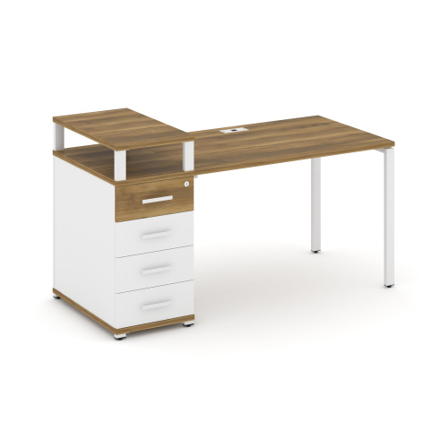 Стол офисный с опорной тумбой Concept CN.SP-410 фото 8