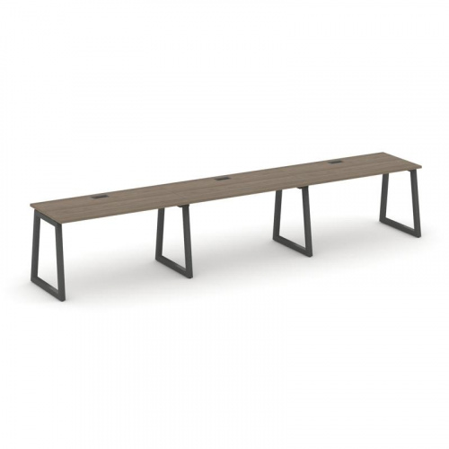 Style Project Рабочая станция 1 сторон. SN-5T1.ORS-041 Акация Лорка/Металл Антрацит/Заглушка Пластик фото 25