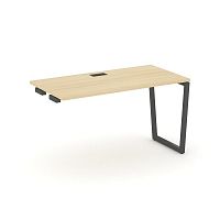 Style Project Стол-приставка к опор. элем. SN-4T2.OPRS-023 Акация Лорка/Металл Антрацит/Заглушка Пла