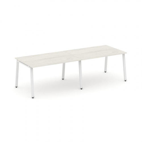 Style Project Стол переговорный SN-6A.SPRG-014.3 Дуб Наварра/Металл Белый 3160*980*750 фото 28