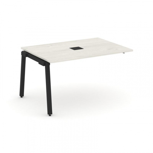 Style Project Проходной наб. элем. перег. стола SN-5A.NSPRG-001 Акация Лорка/Металл Белый 980*980*75 фото 16