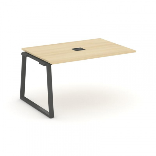 Style Project Проходной наб. элем. перег. стола SN-6T1.NSPRG-003 Акация Лорка/Металл Антрацит/Заглуш фото 28