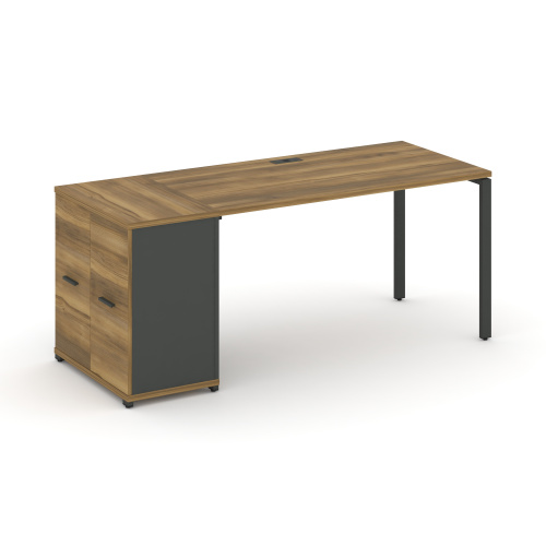 Стол офисный с опорным распашным шкафом Concept CN.SP-220