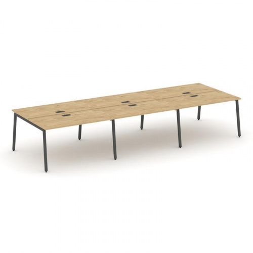 Style Project Рабочая станция 2-х сторон. SN-4A.DRS-081 Дуб Табак/Металл Белый 2940*1632*750 фото 27 Style Project Рабочая станция 2-х сторон. SN-4A.DRS-081 Дуб Табак/Металл Белый 2940*1632*750 фото 27