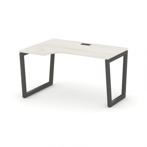 Style Project Стол рабочий эргоном. SN-5T2.SPA-022(L) Акация Лорка/Металл Антрацит/Заглушка Пластик фото 24