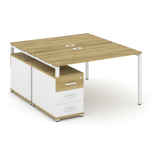 Бенч-система на 2 места с опорной тумбой Concept CN.DRS-303 фото 11