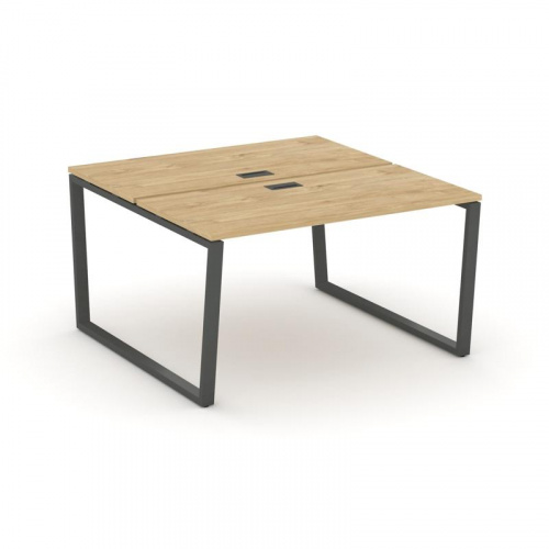 Style Project Рабочая станция 2-х сторон. SN-6T2.DRS-002 Акация Лорка/Металл Антрацит/Заглушка Пласт фото 22