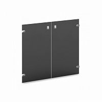 Двери низкие стеклянные тонированные V-012