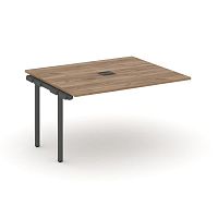 Style Project Проходной наб. элем. перег. стола SN-4P.NSPRG-033 Дуб Табак/Металл Антрацит 1380*1180*