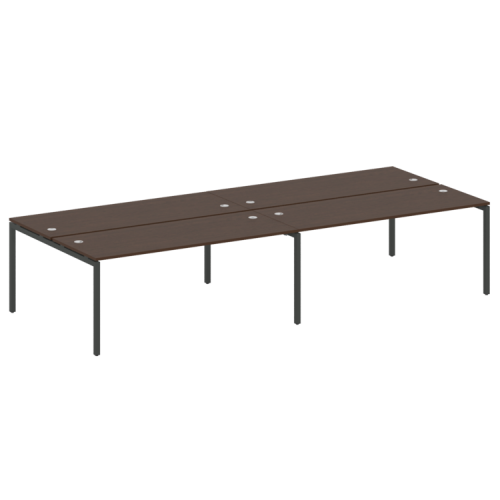 Бенч-система на 4 места на П-обр. м/к Metal System Quattro 40БП.СМ-4.5  фото 8