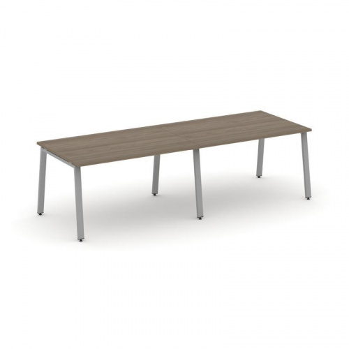 Style Project Стол переговорный SN-6A.SPRG-014.3 Дуб Наварра/Металл Белый 3160*980*750 фото 9