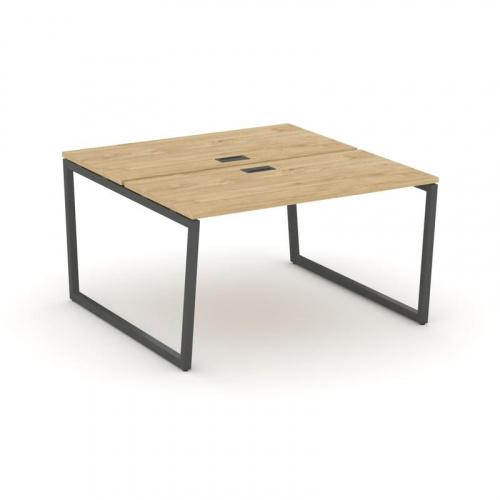 Style Project Рабочая станция 2-х сторон. SN-4T2.DRS-011 Акация Лорка/Металл Антрацит/Заглушка Пласт фото 22