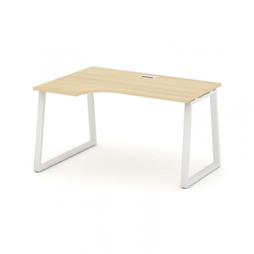 Style Project Стол рабочий эргоном. SN-6T1.SPA-001(L) Акация Лорка/Металл Антрацит/Заглушка Пластик фото 21