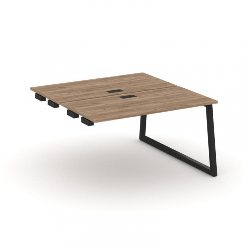 Style Project Стол-приставка к опор. элем. SN-5T1.DPRS-003 Акация Лорка/Металл Антрацит/Заглушка Пла фото 5