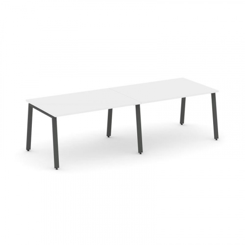 Style Project Стол переговорный SN-6A.SPRG-014.3 Дуб Наварра/Металл Белый 3160*980*750 фото 22