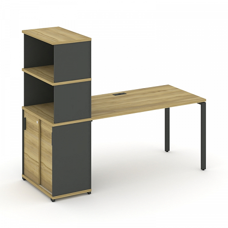 Стол офисный с опорным шкафом-купе Concept CN.SP-242