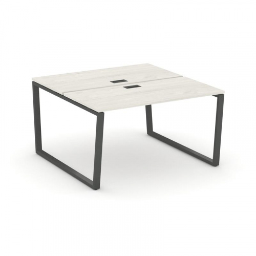 Style Project Рабочая станция 2-х сторон. SN-6T2.DRS-002 Акация Лорка/Металл Антрацит/Заглушка Пласт фото 24