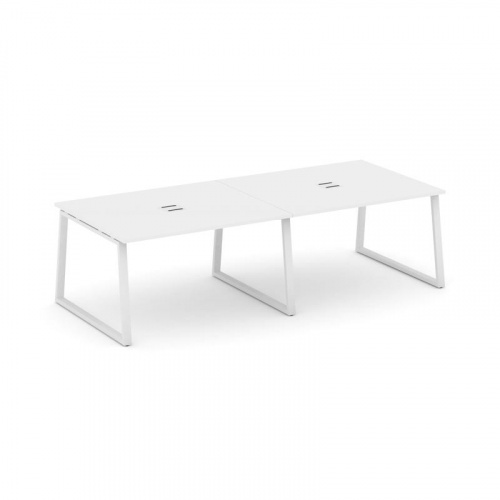 Style Project Стол переговорный SN-6T1.SPRG-043 Акация Лорка/Металл Антрацит/Заглушка Металл Антраци фото 18