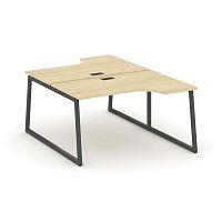 Style Project Рабочая станция эргоном. SN-4T1.DRPA-012 Акация Лорка/Металл Антрацит/Заглушка Пластик