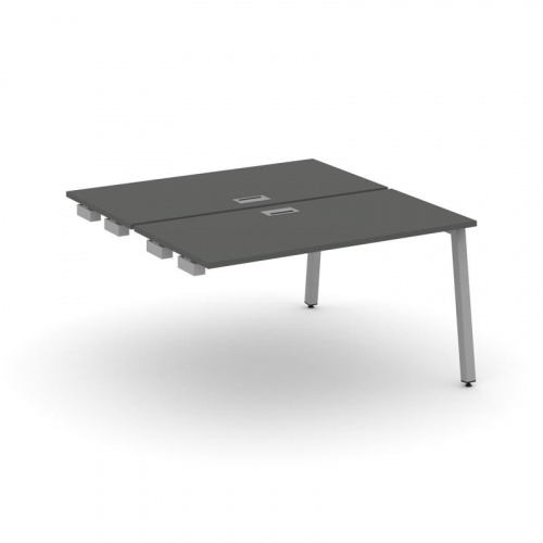 Style Project Стол-приставка к опор. элем. SN-5A.DPRS-002 Дуб Табак/Металл Белый 1180*1232*750 фото 4