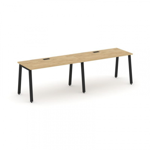 Style Project Рабочая станция 1 сторон. SN-6A.ORS-013 Акация Лорка/Металл Антрацит 2760*700*750