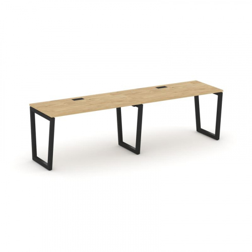 Style Project Рабочая станция 1 сторон. SN-5T2.ORS-023 Акация Лорка/Металл Антрацит/Заглушка Пластик