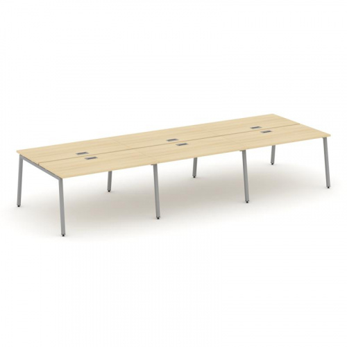 Style Project Рабочая станция 2-х сторон. SN-4A.DRS-081 Дуб Табак/Металл Белый 2940*1632*750 фото 11 Style Project Рабочая станция 2-х сторон. SN-4A.DRS-081 Дуб Табак/Металл Белый 2940*1632*750 фото 11