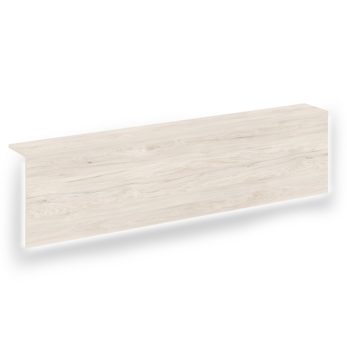 Накладка на 2 модуля с подсветкой прямая высокая Onix O.R-NP.V-158.2.S