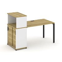 Стол офисный с опорным шкафом-купе Concept CN.SP-238