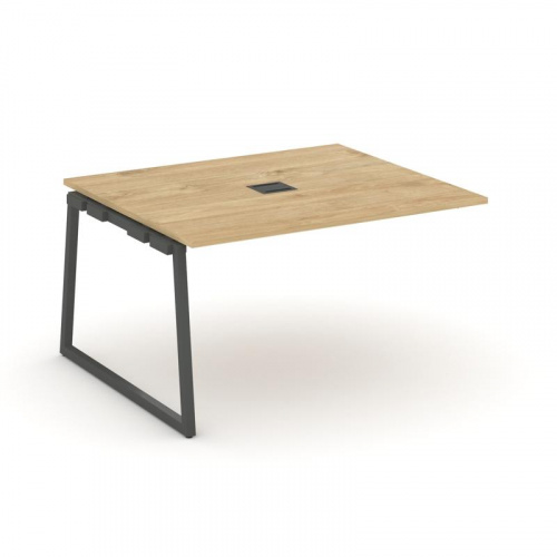 Style Project Проходной наб. элем. перег. стола SN-4T1.NSPRG-033 Акация Лорка/Металл Антрацит/Заглуш фото 22