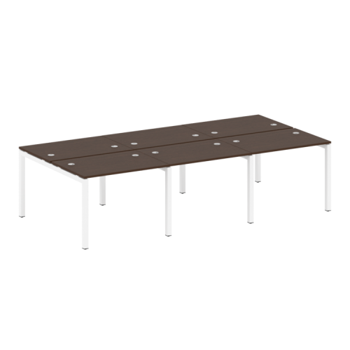 Бенч-система на 6 рабочих мест на П-обр. м/к Metal System Quattro 50БП.СМ-6.1 фото 9