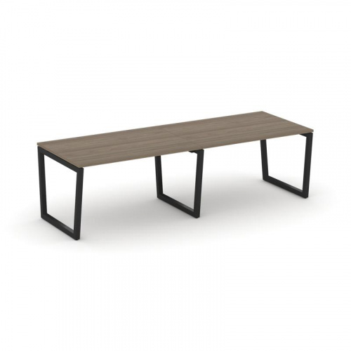 Style Project Стол переговорный SN-5T2.SPRG-013.3 Акация Лорка/Металл Антрацит 2760*980*750 фото 8