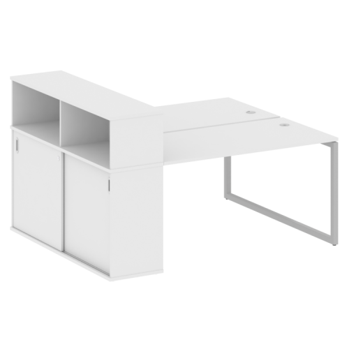 Бенч-система с шкафом-купе на О-обр. м/к Metal System Quattro 40БО.РС-СШК-2.3 фото 14