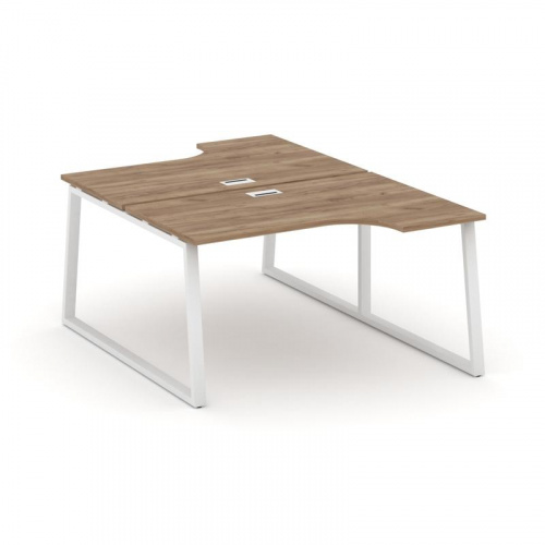 Style Project Рабочая станция эргоном. SN-6T1.DRPA-011 Акация Лорка/Металл Антрацит/Заглушка Пластик фото 11