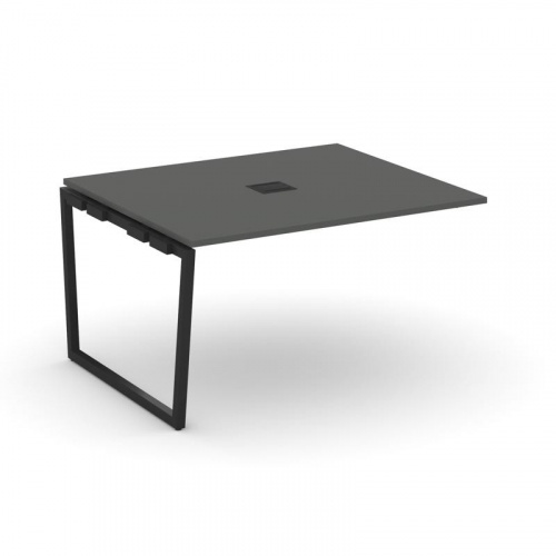 Style Project Проходной наб. элем. перег. стола SN-4T2.NSPRG-033 Акация Лорка/Металл Антрацит/Заглуш фото 8