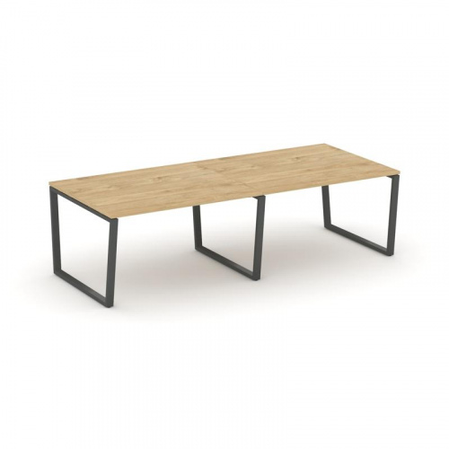Style Project Стол переговорный SN-6T2.SPRG-043.3 Акация Лорка/Металл Антрацит 2760*1180*750 фото 22